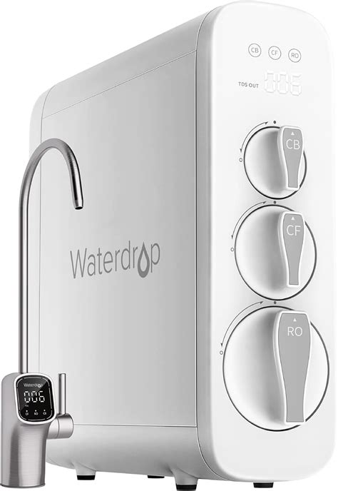 The Waterdrop G3 is a compact, excellently designed reverse osmosis water filter, available in two configurations G3P600 and G3P800. . Waterdrop g3
